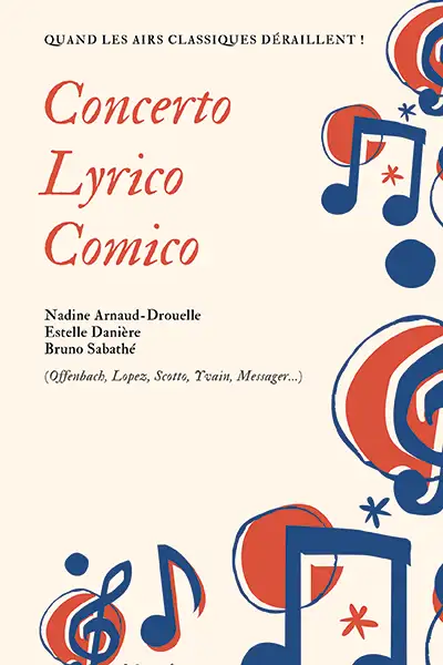 affiche concerto lyrico comico